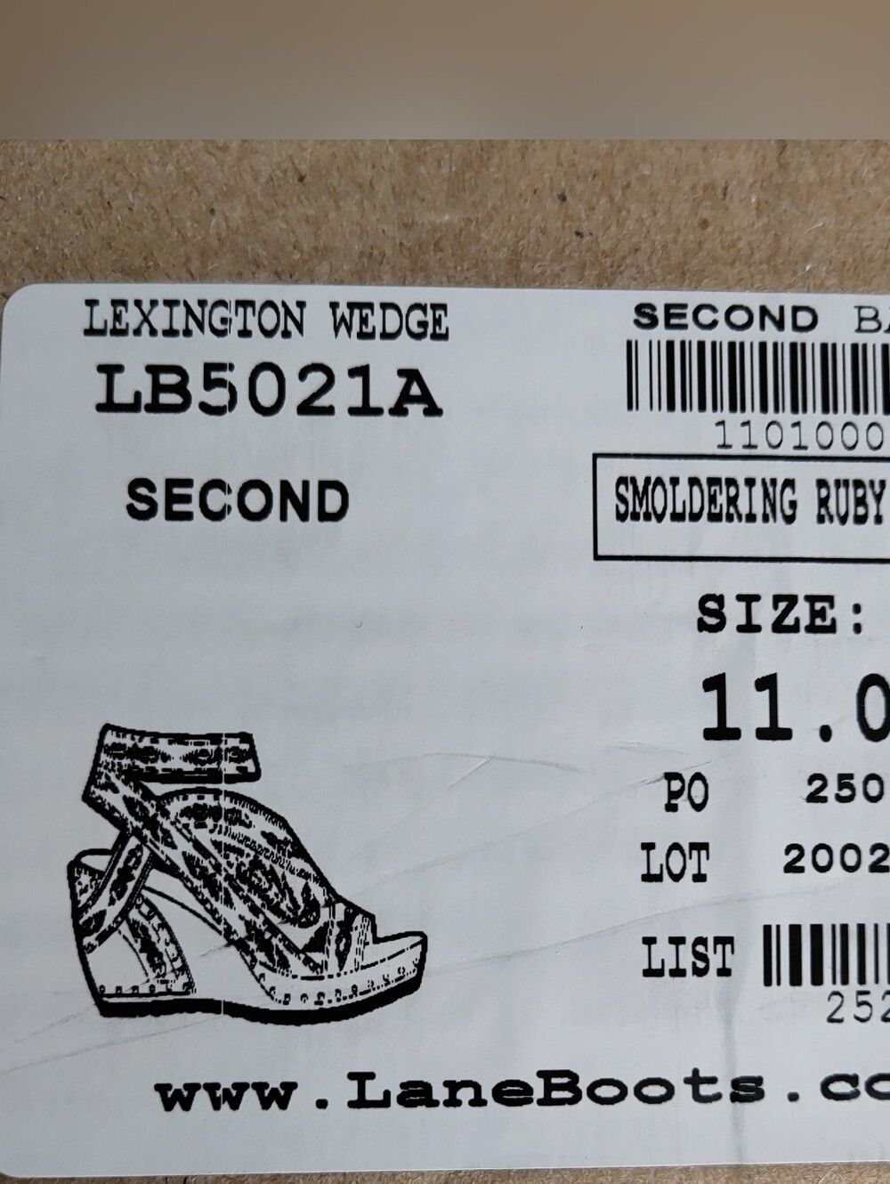 ~~LANE❤️Lexington Western Wedges~~ - Picture 8 of 8